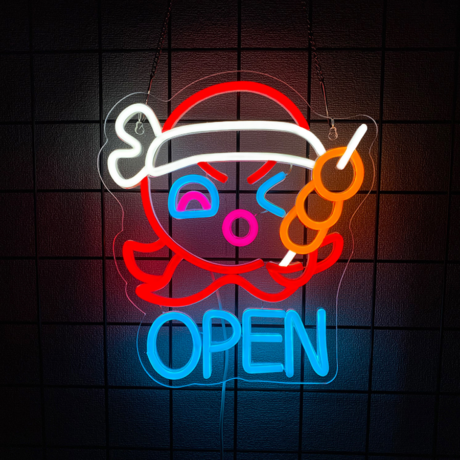 Open Series Neon Sign For Wall - Restaurant Lighting Decoration incelemesi ve fiyatı