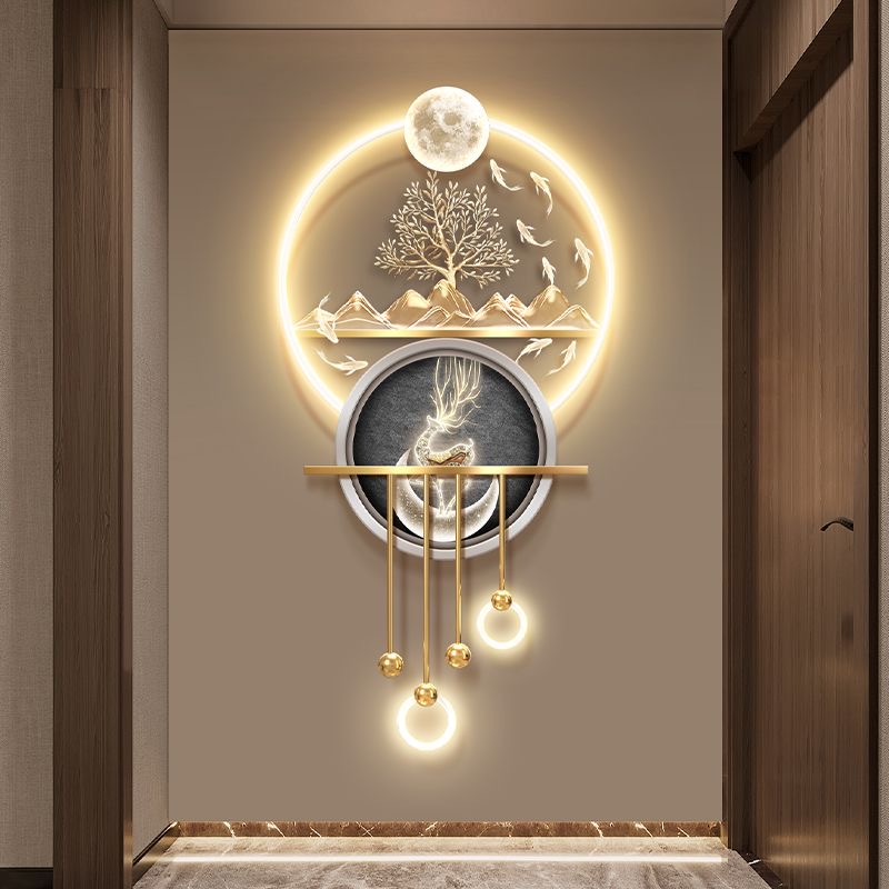 nq- Light Luxury Fortune Tree  - Wall Decor Lighting Tree incelemesi ve fiyatı
