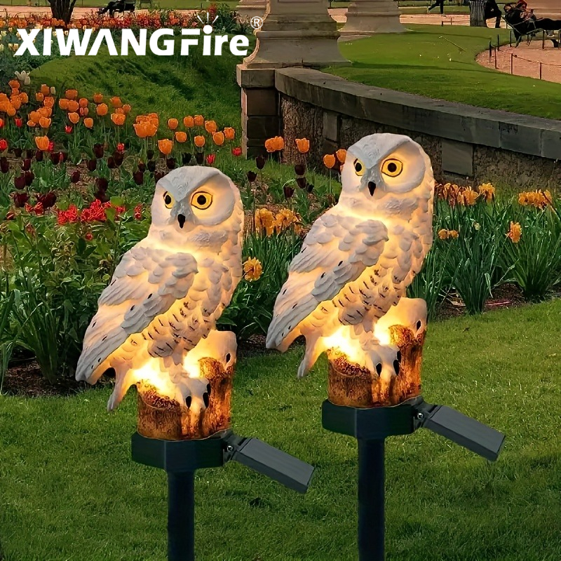 Solar Owl Statue Garden Light  - Lighting Decoration Ideas incelemesi ve fiyatı