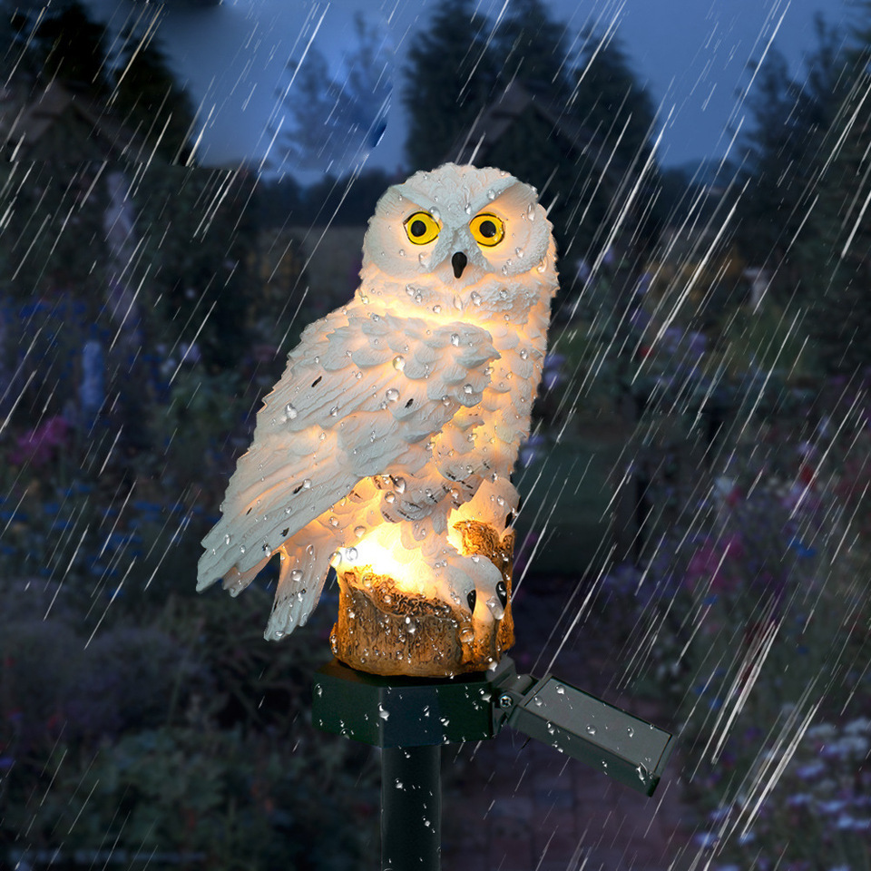 Solar Owl Statue Garden Light  - Lighting Decoration Ideas incelemesi ve fiyatı