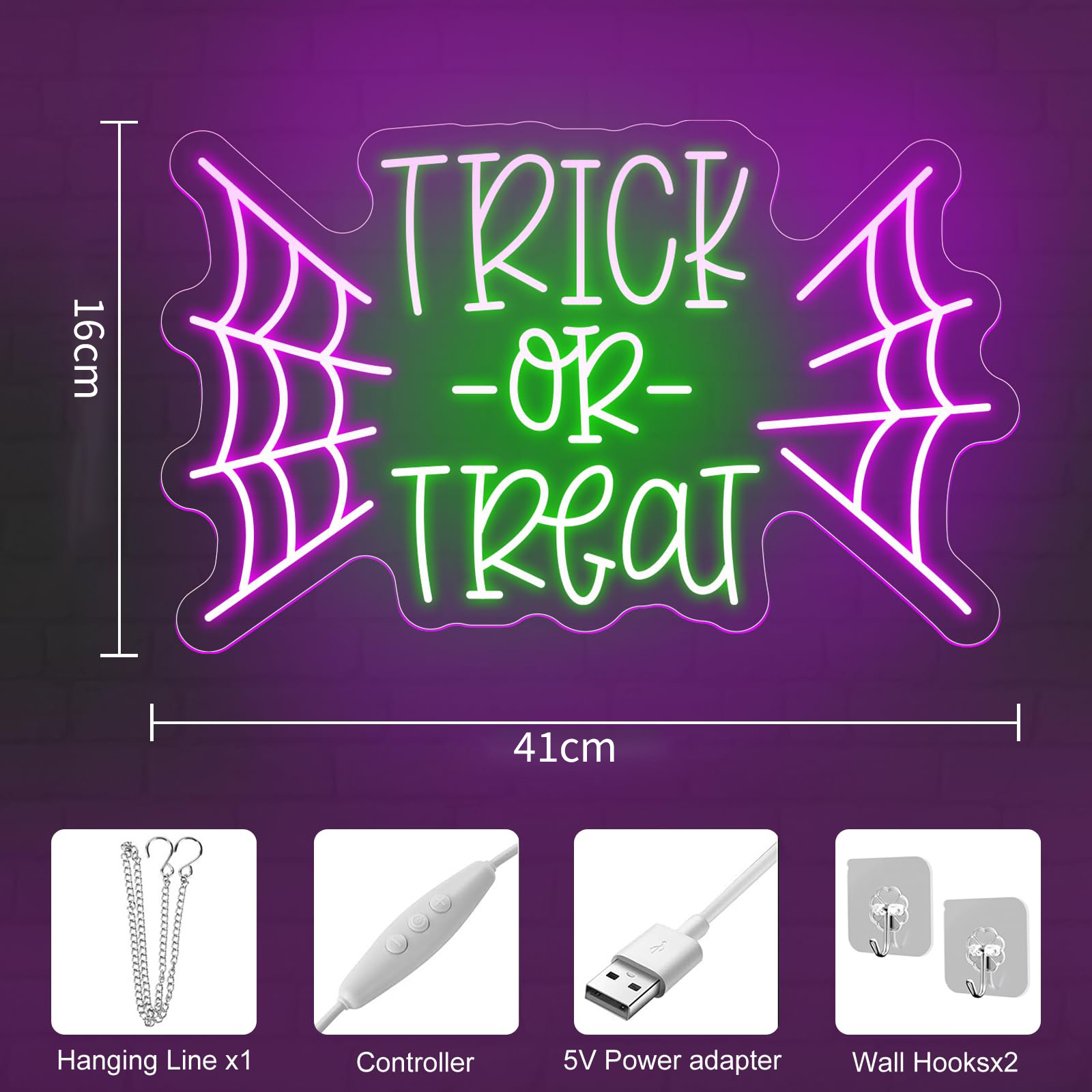 Trick or Treat Bat LED Neon Si - Home Decor Lighting Tricks incelemesi ve fiyatı