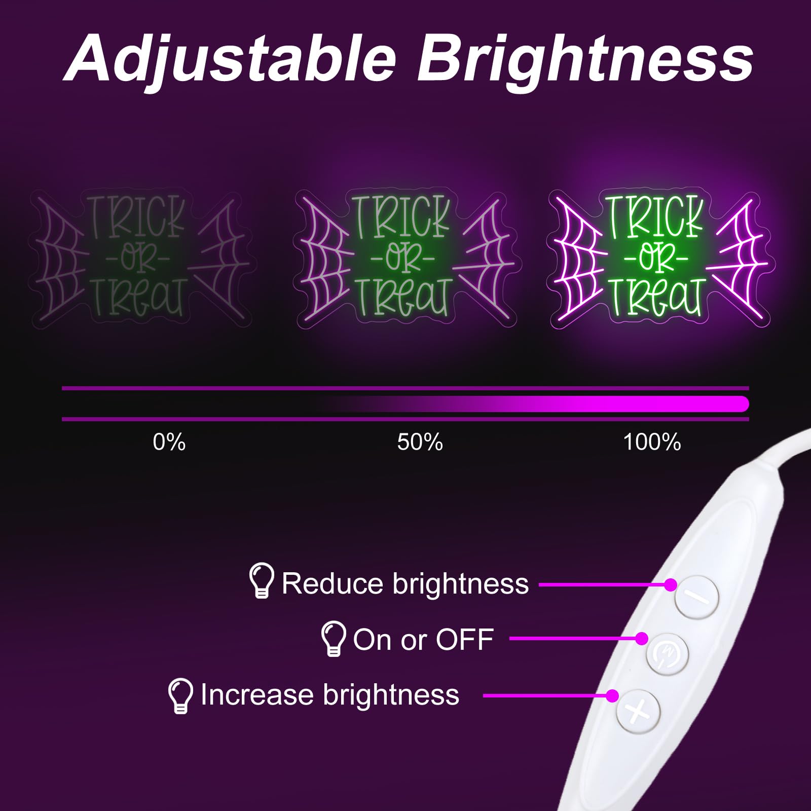 Trick or Treat Bat LED Neon Si - Home Decor Lighting Tricks incelemesi ve fiyatı