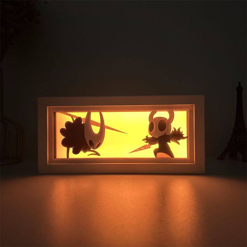 Hollow Knight Paper Cut Light  - Lighting Room Decor Items incelemesi ve fiyatı