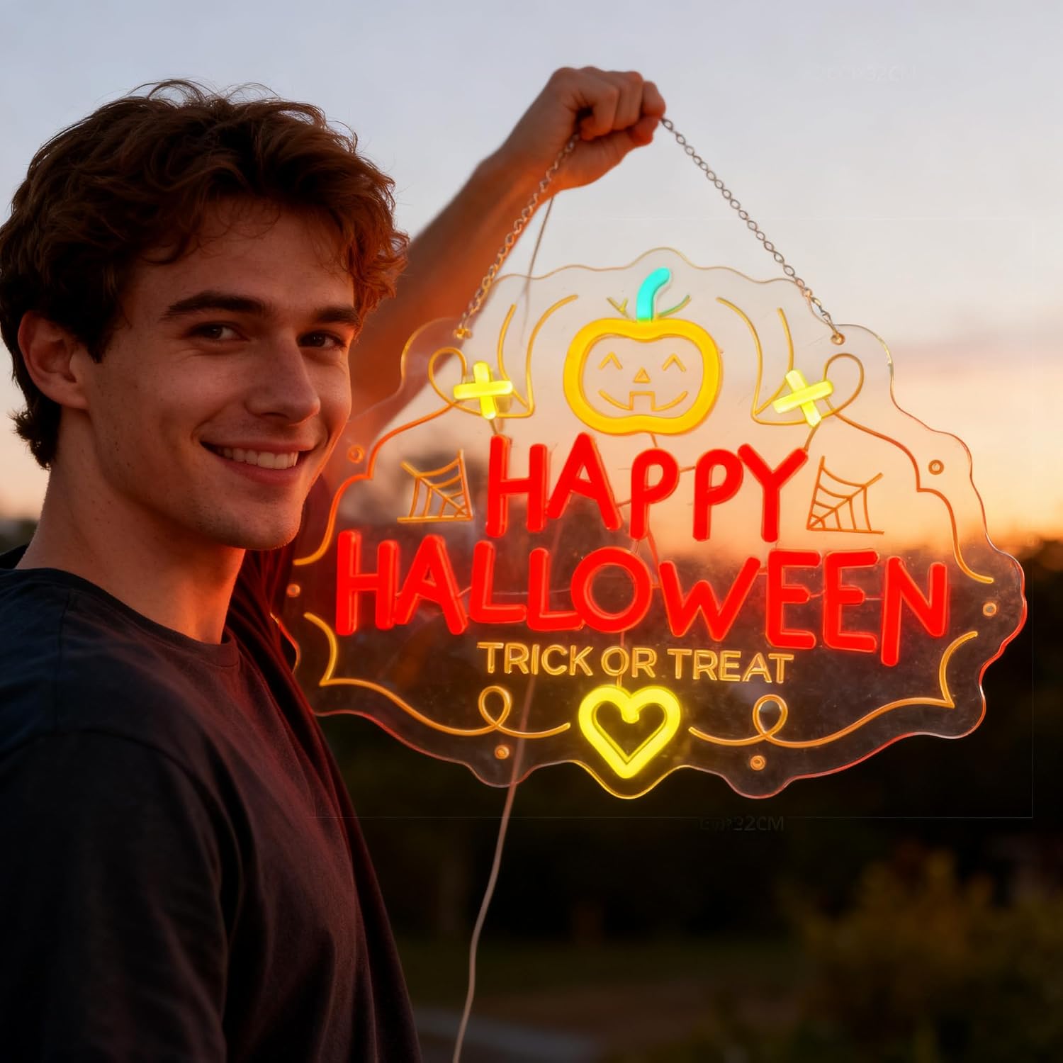 Happy Halloween Trick Or Treat - Home Decor Lighting Tricks incelemesi ve fiyatı