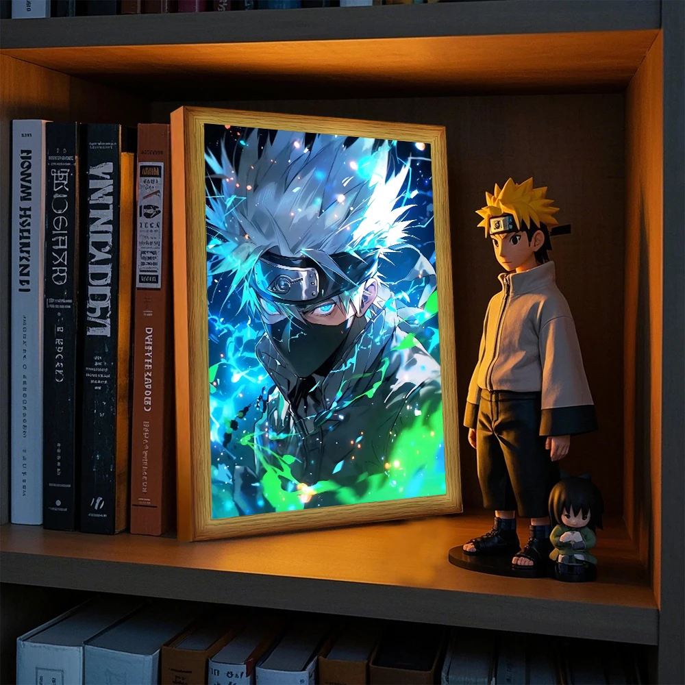 Anime Naruto Figure Sticker Li - Lighting Room Decor Items incelemesi ve fiyatı