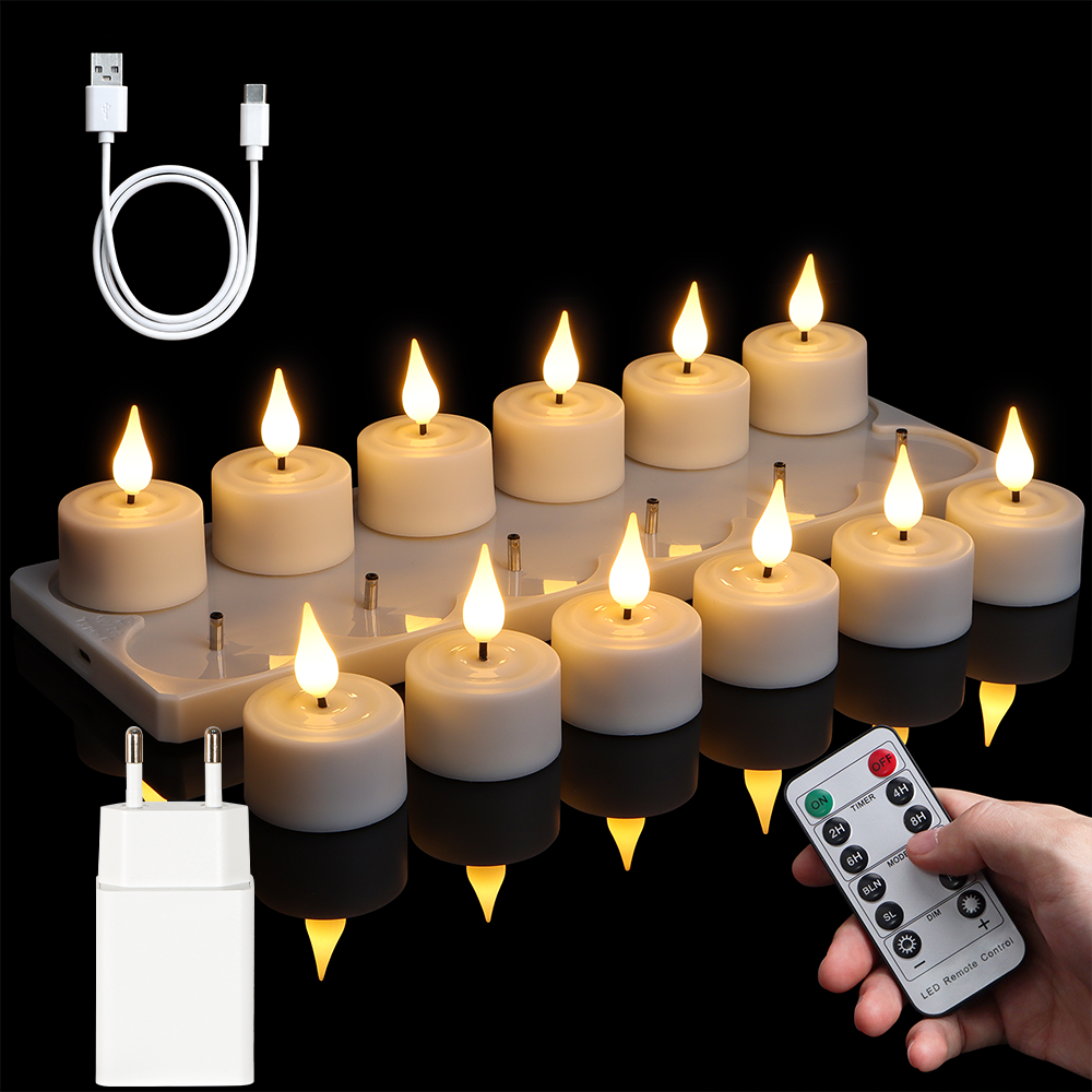 LED Candle Light Rechargeable  - Lighting Decoration Ideas incelemesi ve fiyatı