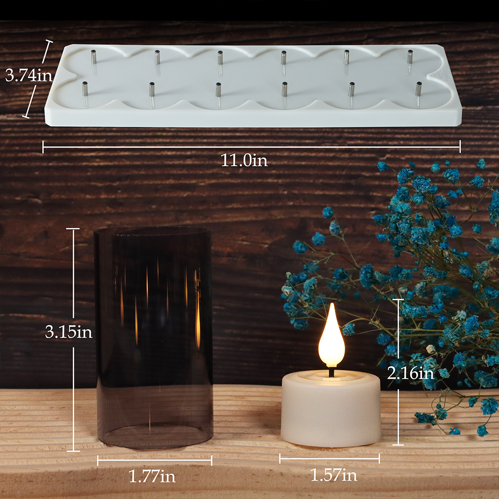 LED Candle Light Rechargeable  - Lighting Decoration Ideas incelemesi ve fiyatı