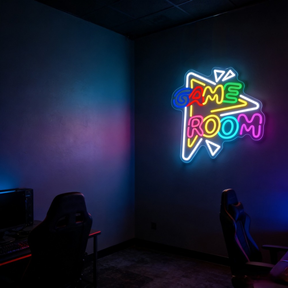 GAME ROOM LED Neon Sign Dimmab - Bedroom Lighting Decor Ideas incelemesi ve fiyatı