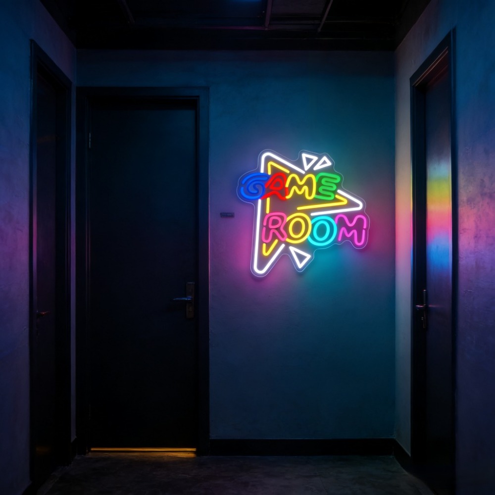 GAME ROOM LED Neon Sign Dimmab - Bedroom Lighting Decor Ideas incelemesi ve fiyatı