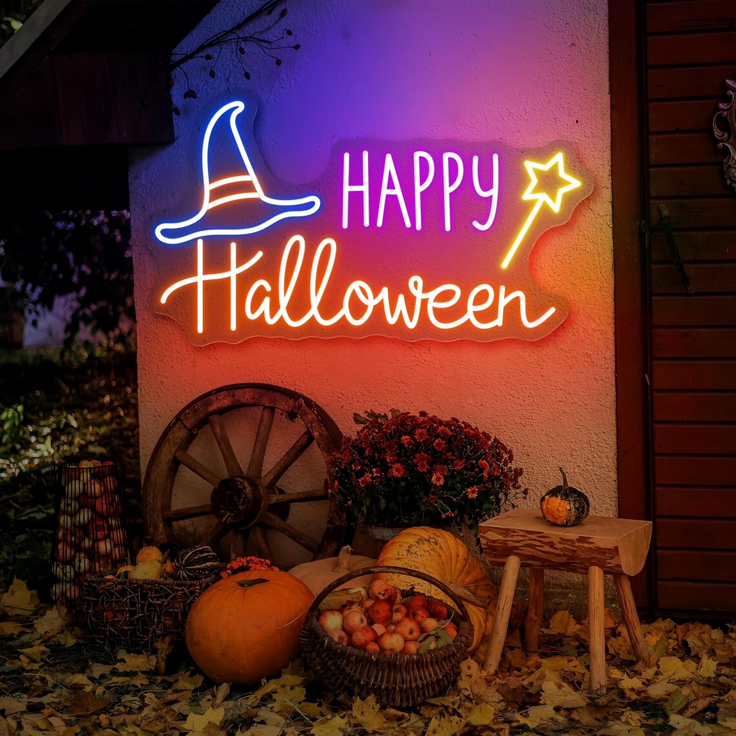 Happy Halloween Bat LED Neon S - Home Decor Lighting Tricks incelemesi ve fiyatı
