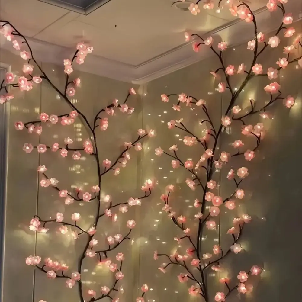 Cherry Blossom Willow Vine Twi - Wall Decor Lighting Tree incelemesi ve fiyatı