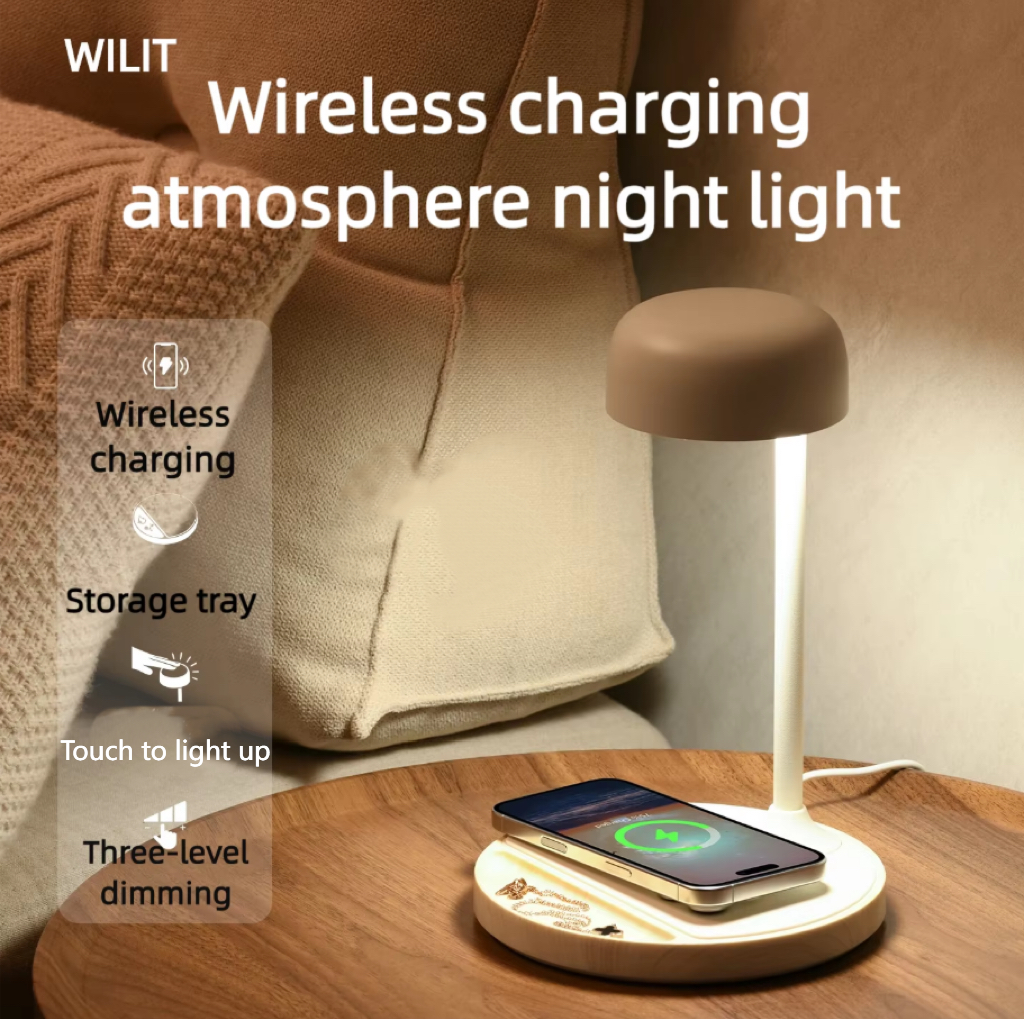 WILIT LED Desk Lamp with Wirel - Lighting Table Decor incelemesi ve fiyatı