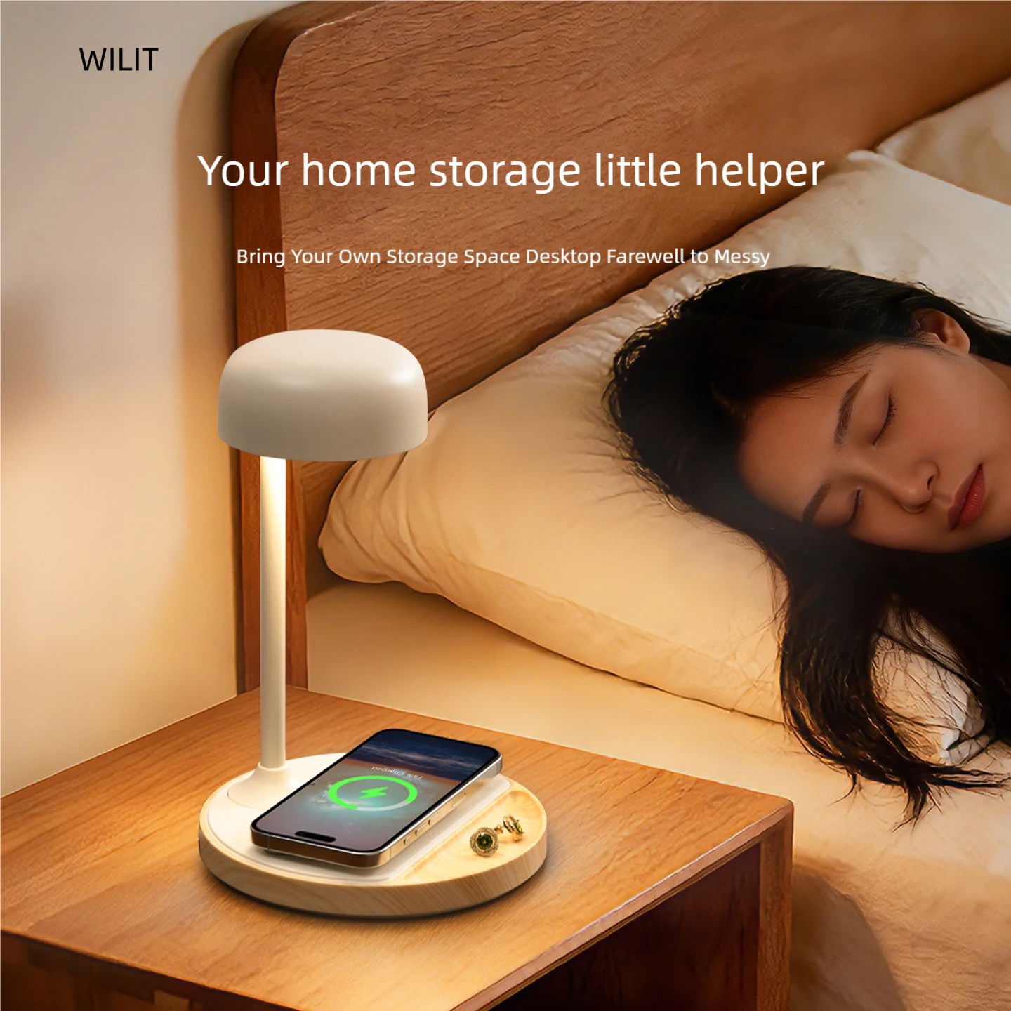 WILIT LED Desk Lamp with Wirel - Lighting Table Decor incelemesi ve fiyatı