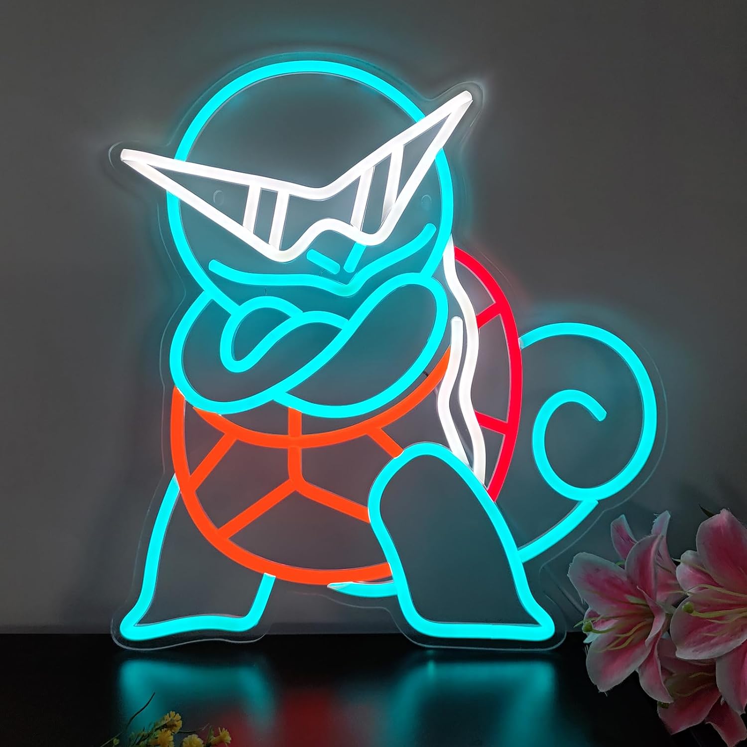 Pokemon Squirtle Neon Sign LED - Lighting Room Decor Items incelemesi ve fiyatı