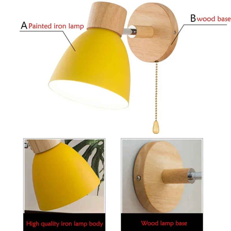 Sconce For Bedroom Nordic Wall - Foyer Lighting Wall Decor incelemesi ve fiyatı
