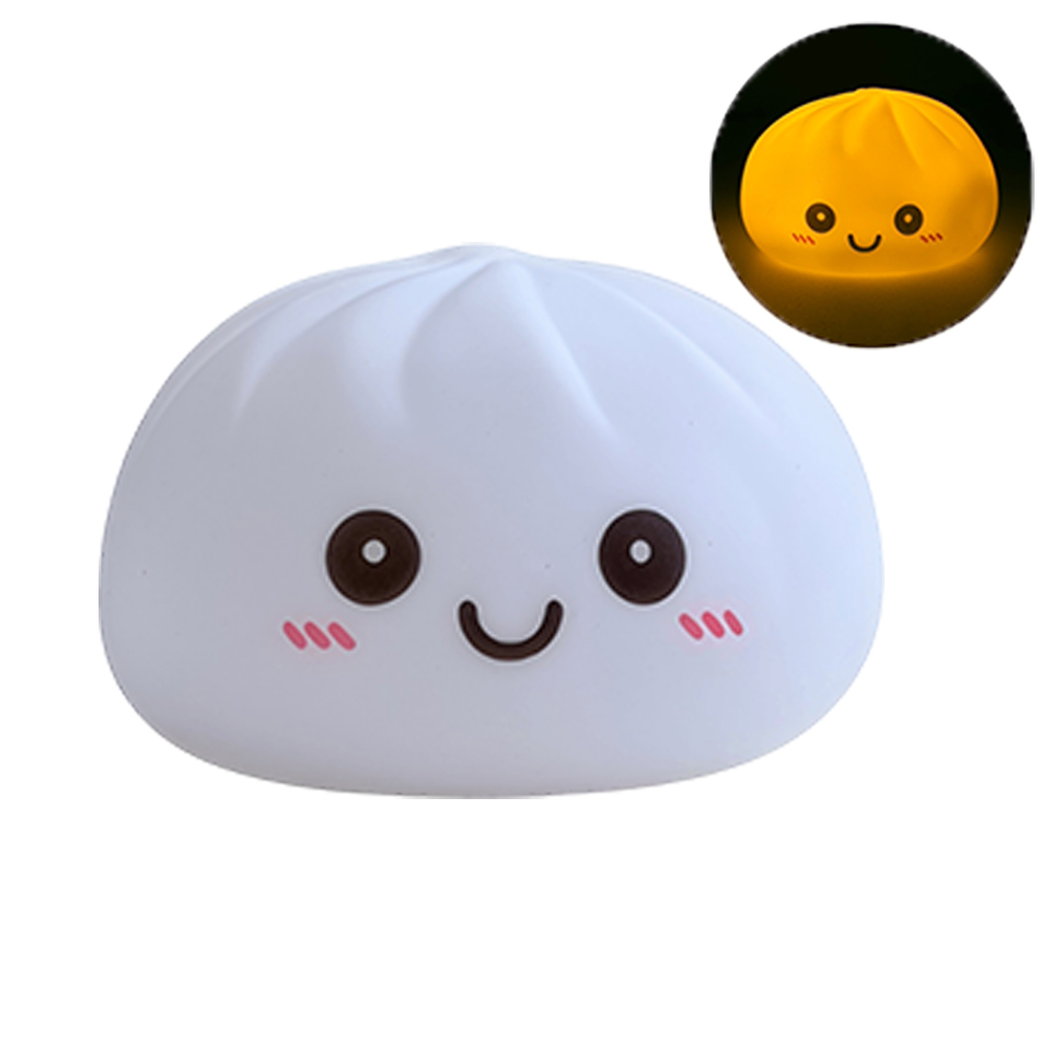 New dumpling squishy LED Night - Lighting Room Decor Items incelemesi ve fiyatı