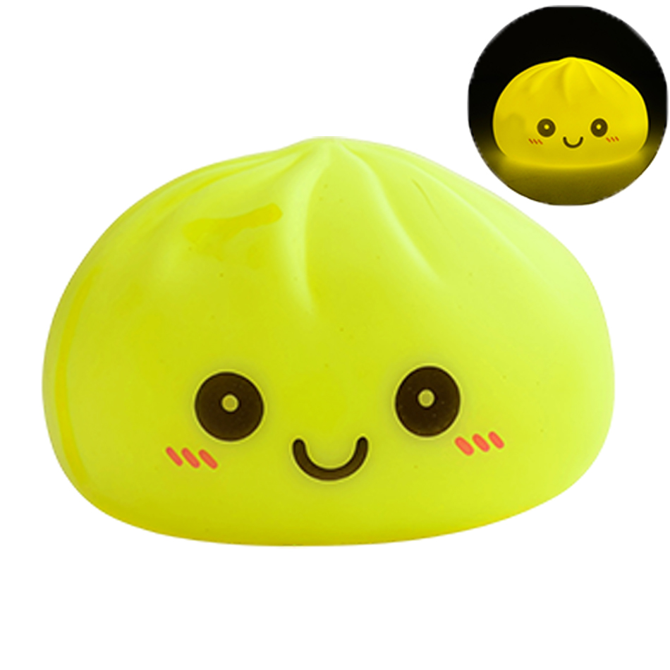 New dumpling squishy LED Night - Lighting Room Decor Items incelemesi ve fiyatı