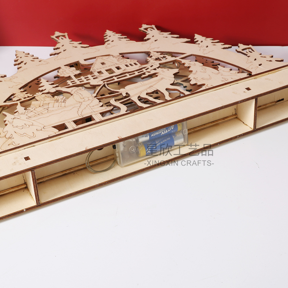 Cross-Border Wooden Crafts LED - Lighting Decor Woodbridge incelemesi ve fiyatı