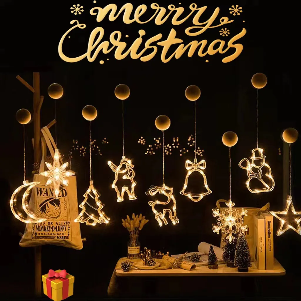 1-20PCS LED Christmas Suction  - Wall Decor Lighting Tree incelemesi ve fiyatı