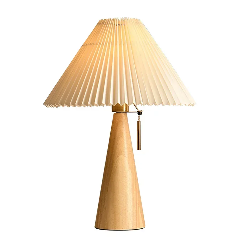 Retro Pleated Table Lamp Nordi - Lighting Table Decor incelemesi ve fiyatı