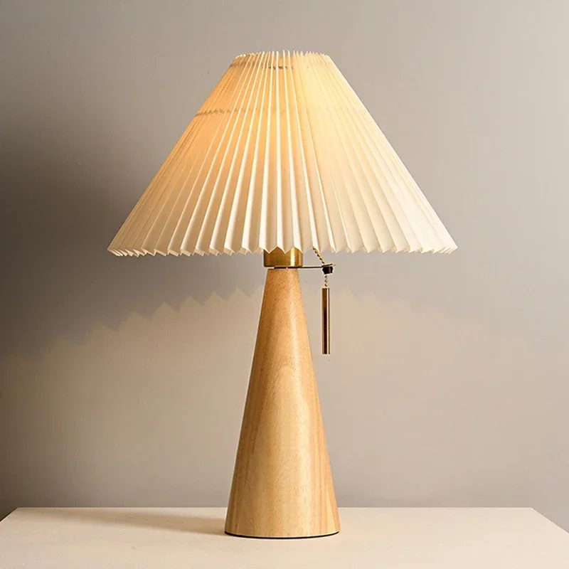 Retro Pleated Table Lamp Nordi - Lighting Table Decor incelemesi ve fiyatı