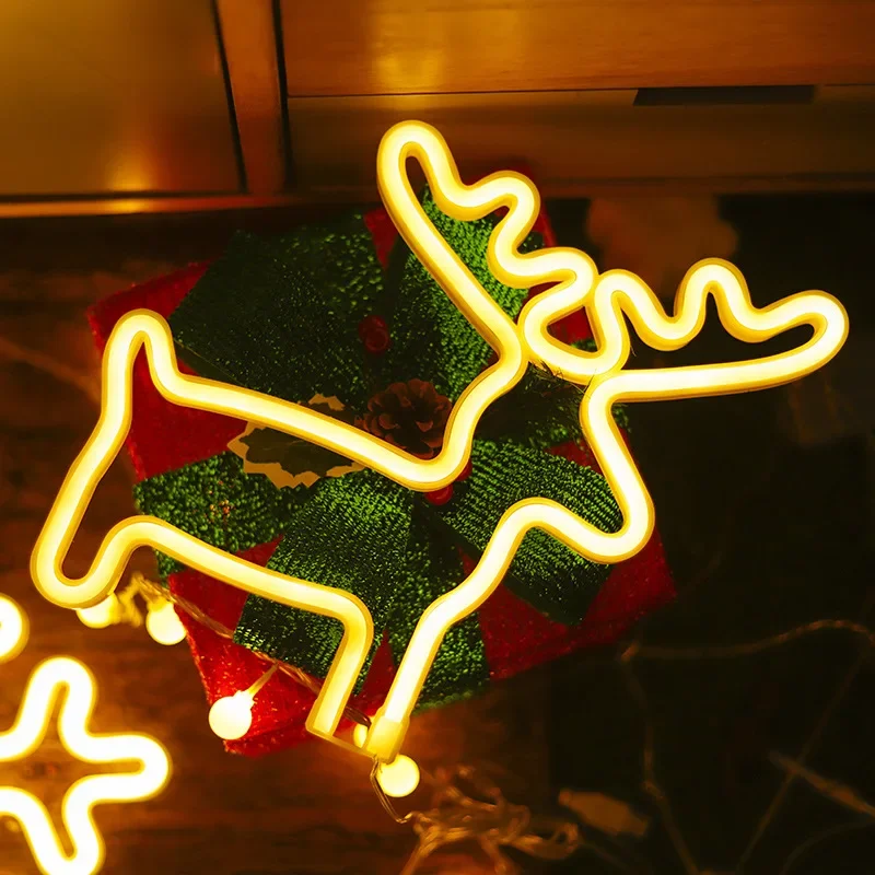 LED Christmas Socks Neon Sign  - Wall Decor Lighting Tree incelemesi ve fiyatı