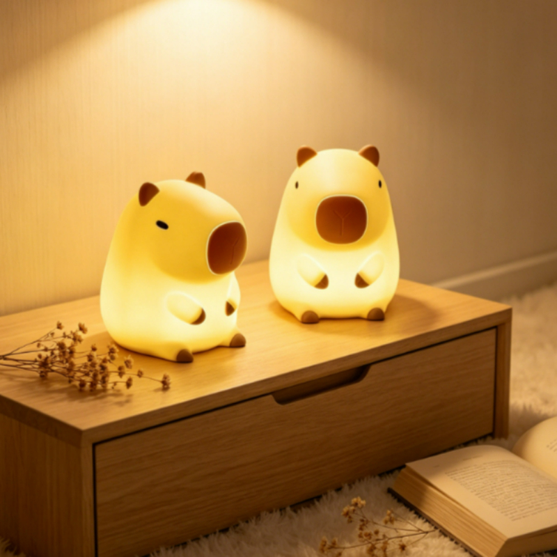 Cute Pet Capybara Night Light  - Lighting Room Decor Items incelemesi ve fiyatı