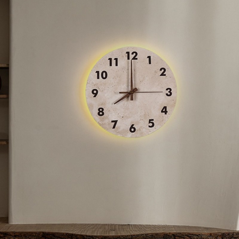 Creative Clock Wall Light Yell - Foyer Lighting Wall Decor incelemesi ve fiyatı