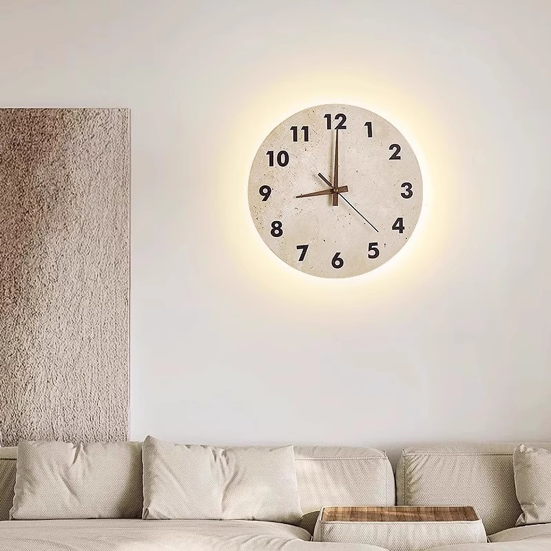Creative Clock Wall Light Yell - Foyer Lighting Wall Decor incelemesi ve fiyatı