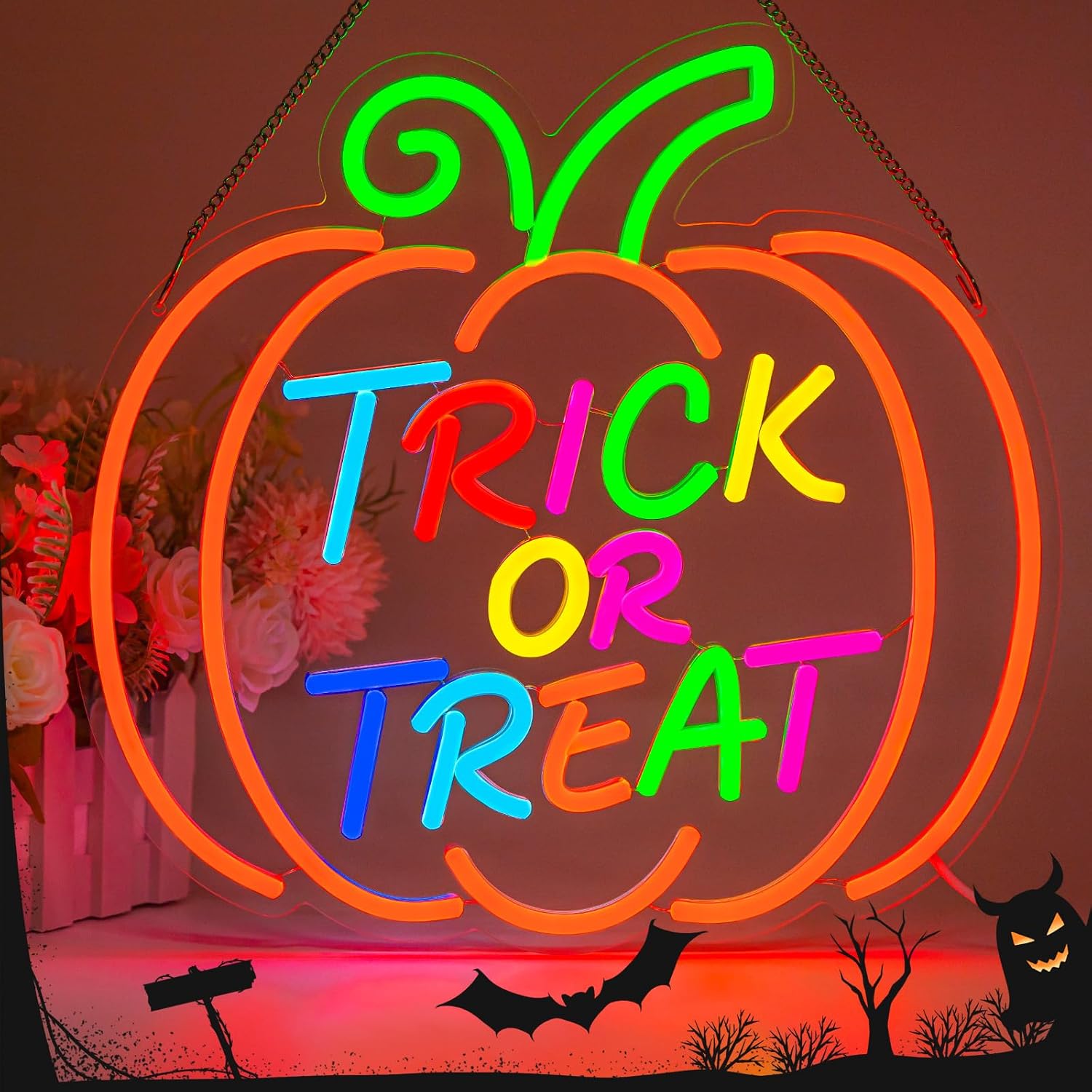 Trick Or Treat Pumpkin LED Neo - Home Decor Lighting Tricks incelemesi ve fiyatı