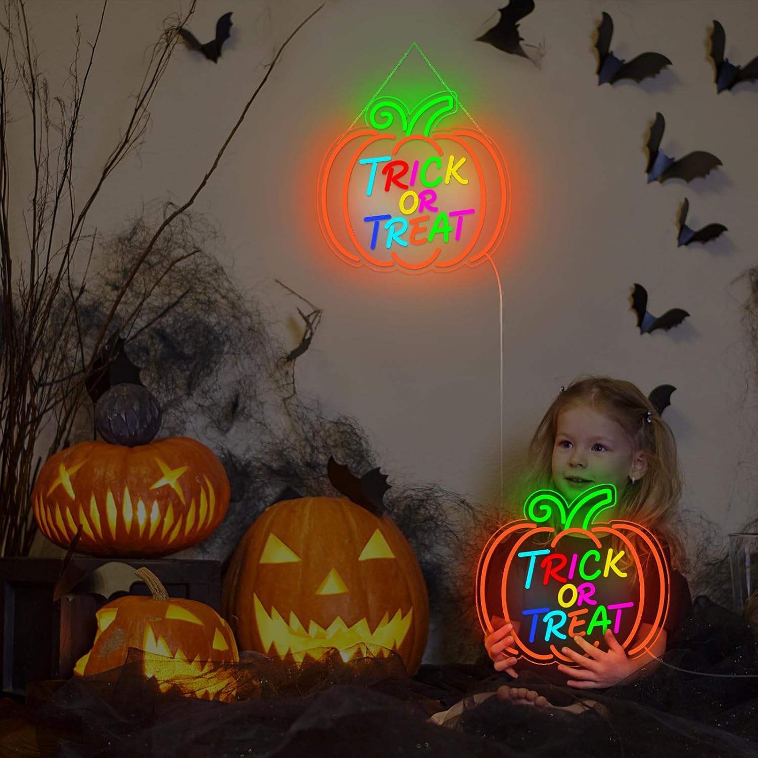 Trick Or Treat Pumpkin LED Neo - Home Decor Lighting Tricks incelemesi ve fiyatı