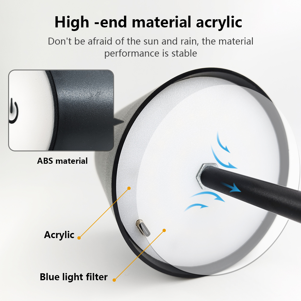 LED Rechargeable Desk Light Wi - Lighting Table Decor incelemesi ve fiyatı