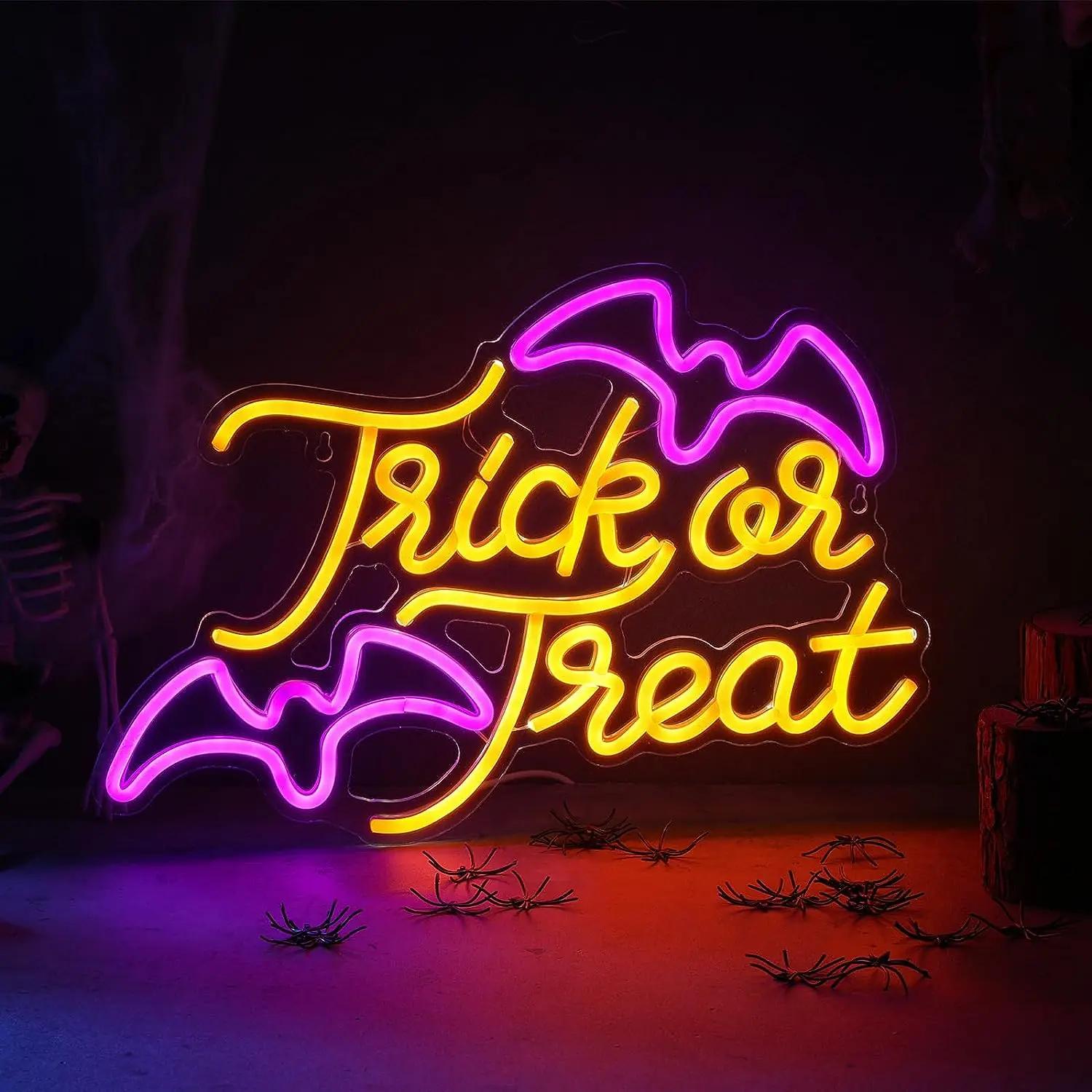 Trick or Treat Bat Neon Light  - Home Decor Lighting Tricks incelemesi ve fiyatı