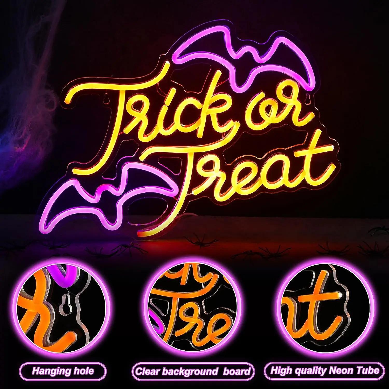 Trick or Treat Bat Neon Light  - Home Decor Lighting Tricks incelemesi ve fiyatı